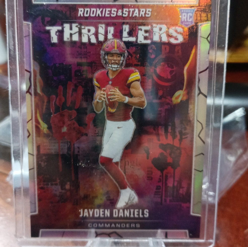 Jayden Daniels Rookie 2024 Panini Thrillers Insert Rare SP